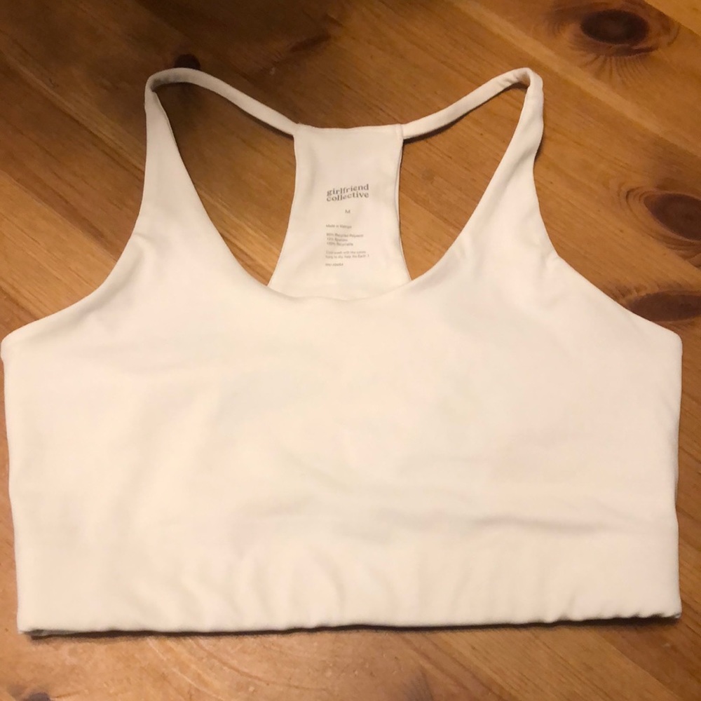 Girlfriend Collective Float Cleo Bra white
